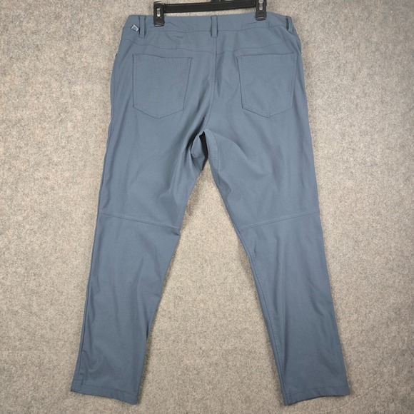 Lululemon Pants Mens 35x29 Blue ABC Slim Fit Warpstreme Performance Minimalist - Picture 5 of 12